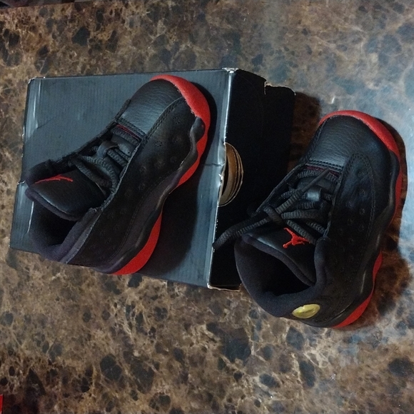Kids Jordans Sale 🤑Air Jordan 13 Retro BT Dirty Bred Toddler size 5 Shoes - Picture 4 of 10